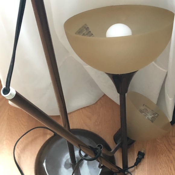 Combo Floor Lamp with Top Bulb Included - Picture 3 of 3